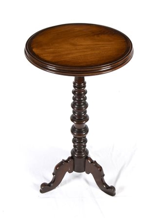 Tavolino inglese in mogano - XIX secolo