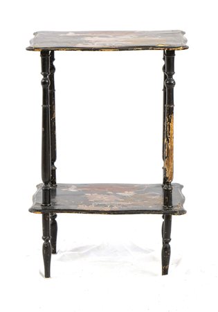 Tavolino francese laccato a chinoiserie - fine XIX secolo