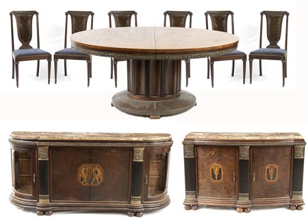 Camera da pranzo francese Art Dèco - XX secolo