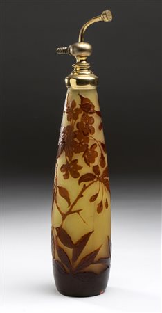 Vaporizzatore porta profumo in vetro -  Émile Gallé (1846-1904) - Nancy