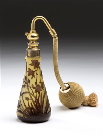 Vaporizzatore porta profumo in vetro -  Émile Gallé (1846-1904) - Nancy