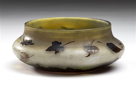 Ciotola in vetro -  Émile Gallé (1846-1904) - Nancy