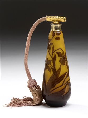 Vaporizzatore porta profumo in vetro -  Émile Gallé (1846-1904) - Nancy