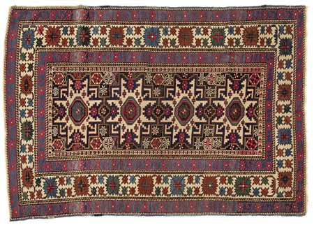 Tappeto Lesghi - CAUCASO, fine XIX secolo 