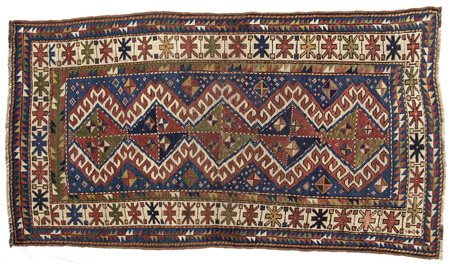 Tappeto Kazak Borcialu - CAUCASO, fine XIX secolo 