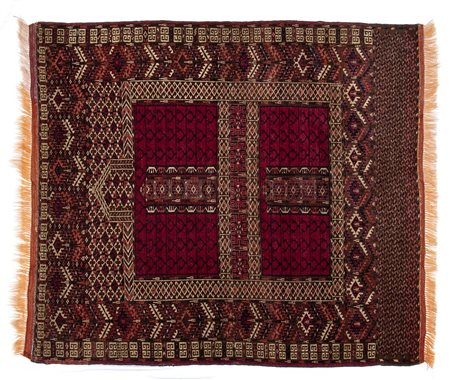 Tappeto Ensi - TURKMENISTAN, fine XIX secolo