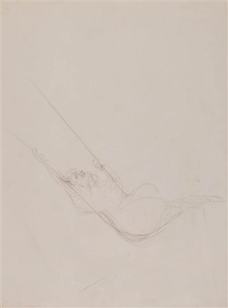 CLAUDIO PARMIGGIANI 1943 Senza titolo, 1975 Matite su carta, cm. 54,5 x 41...