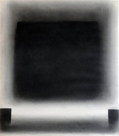 RUPPRECHT GEIGER 1908 - 2009 " 64/20 ", 1964 Matite su carta, cm. 72,5 x 63,5...