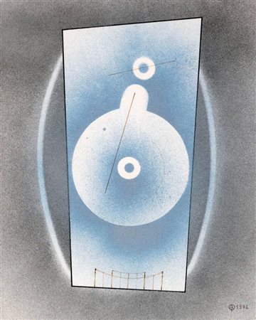 CARMELO ARDEN - QUIN 1913 - 2010 Senza titolo, 1976 Tecnica mista su carta,...