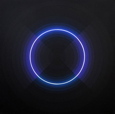 HORACIO GARCIA ROSSI 1929 - 2012 " Couleur - lumière ", 1989 Acrilico su...