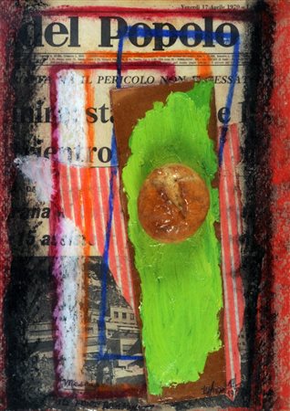 EDOUARD MESENS 1903 - 1971 " Ils font bonmenage ", 1970 Tecnica mista e...