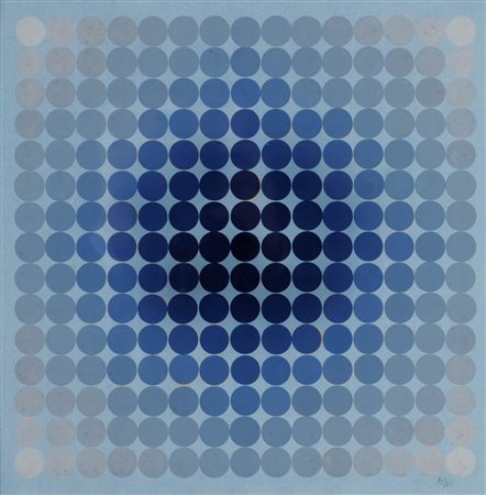 ANTONIO ASIS 1932 Senza titolo, 1971 Tecnica mista su cartone, cm. 33 x 33...