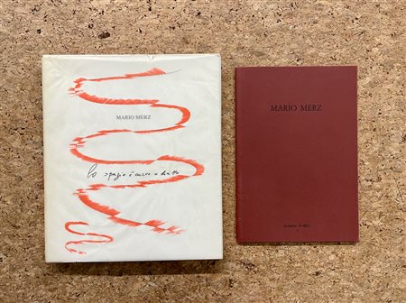 MARIO MERZ - Lotto unico di 2 cataloghi