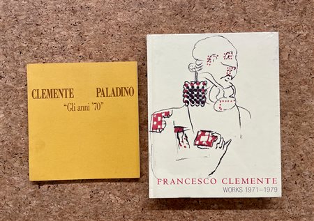 FRANCESCO CLEMENTE E MIMMO PALADINO - Lotto unico di 2 cataloghi