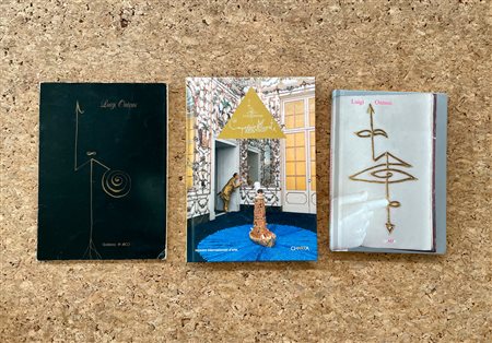 LUIGI ONTANI - Lotto unico di 3 cataloghi