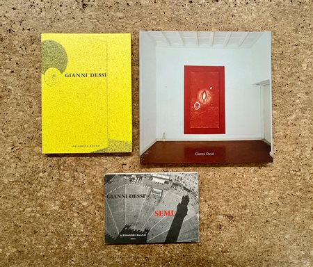 GIANNI DESSÌ - Lotto unico di 3 cataloghi