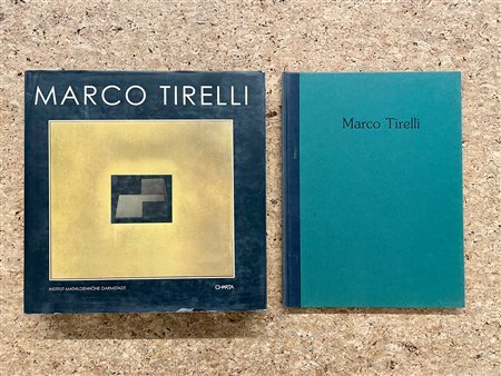 MARCO TIRELLI - Lotto unico di 2 cataloghi