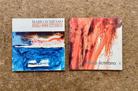 MARIO SCHIFANO - Lotto unico di 2 cataloghi