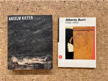 ANSELM KIEFER E ALBERTO BURRI - Lotto unico di 2 cataloghi