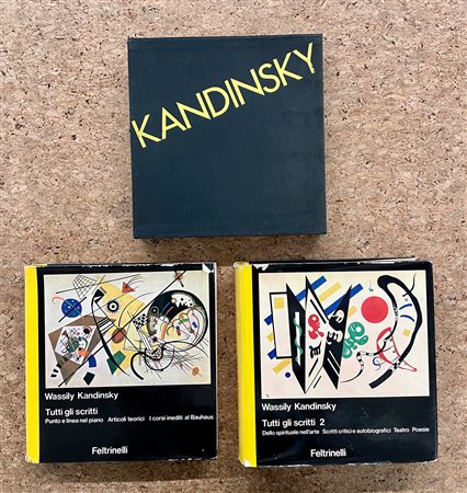 SAGGI DI PITTURA (WASSILY KANDINSKY) - Lotto unico di 2 cataloghi