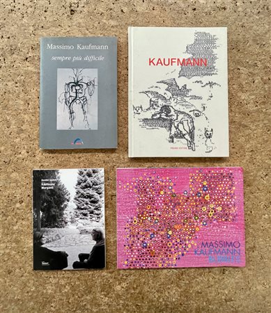 MASSIMO KAUFMANN - Lotto unico di 4 cataloghi
