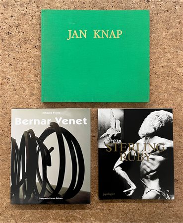 BERNAR VENET, STERLING RUBY E JAN KNAP - Lotto unico di 3 cataloghi