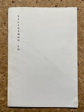 GINO DE DOMINICIS - De Dominicis, 1998