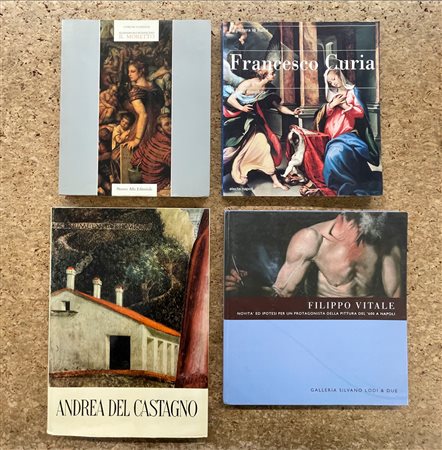 PITTURA ANTICA - Lotto unico di 4 cataloghi