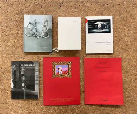 ARTISTI ITALIANI CONTEMPORANEI - Lotto unico di 6 cataloghi