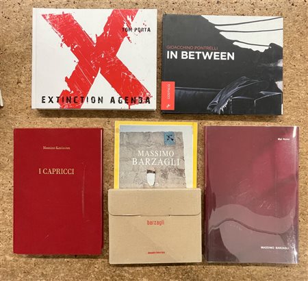 ARTE CONTEMPORANEA - Lotto unico di 6 cataloghi