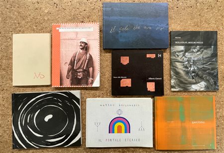 ARTISTI CONTEMPORANEI ITALIANI - Lotto unico di 8 cataloghi
