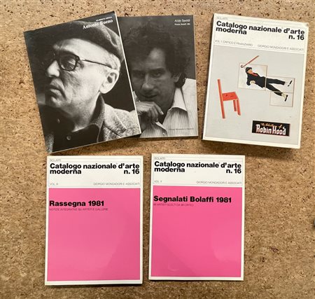 ANNUARI D'ARTE MODERNA - Catalogo nazionale d'arte moderna N.16, 1981
