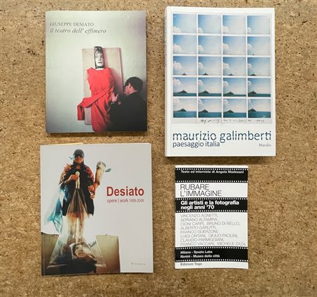 ARTISTI ITALIANI DEL DOPOGUERRA - Lotto unico di 4 cataloghi