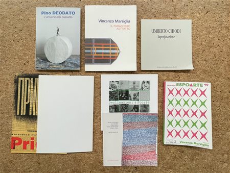 ARTE INTERNAZIONALE DEL DOPOGUERRA - Lotto unico di 8 cataloghi