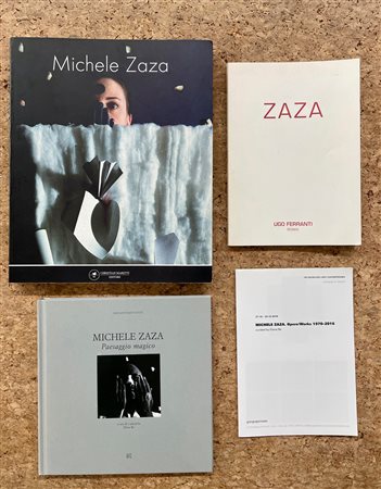 MICHELE ZAZA - Lotto unico di 4 cataloghi