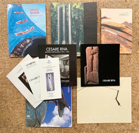ARTE ITALIANA DEL DOPOGUERRA - Lotto unico di 7 cataloghi