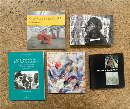 AUTORI VARI - Lotto unico di 5 cataloghi
