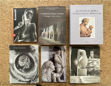 SCULTURA EUROPEA - Lotto unico di 6 cataloghi