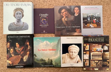 COLLETTIVE DI ARTI E ARTI APPLICATE - Lotto unico di 8 cataloghi