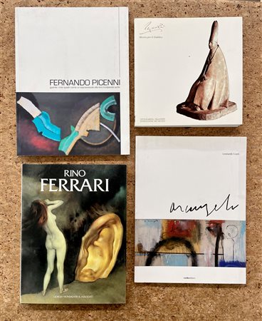 ARTE ITALIANA DEL DOPOGUERRA - Lotto unico di 4 cataloghi