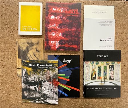 ARTE ITALIANA DEL DOPOGUERRA - Lotto unico di 8 cataloghi