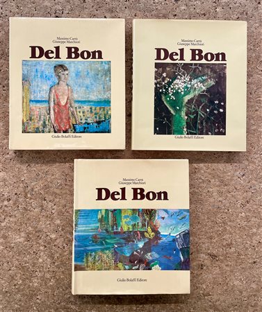 ANGELO DEL BON - Lotto unico di 3 cataloghi