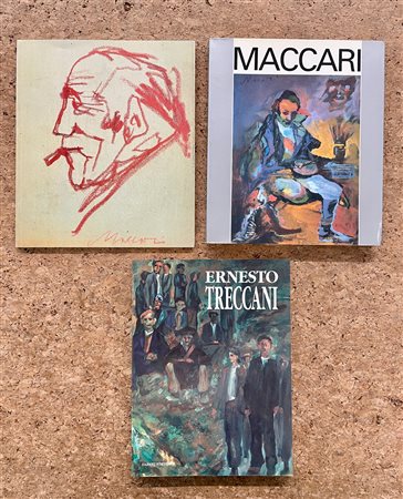 ARTE ITALIANA DEL DOPOGUERRA (TRECCANI E MACCARI) - Lotto unico di 3 cataloghi