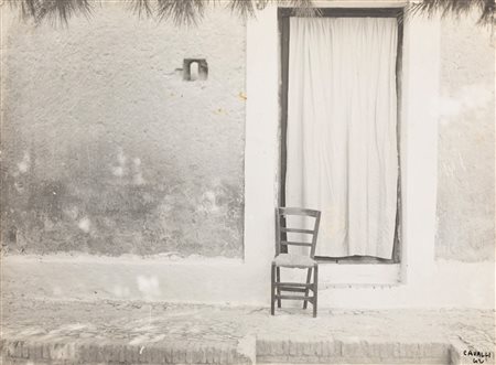 Giuseppe Cavalli (1904-1961)  - L'attesa, Puglia, 1940s