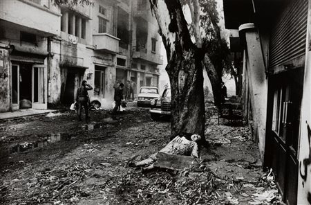 Donald McCullin (1935)  - A dead Palestinian Woman, Beirut, 1976