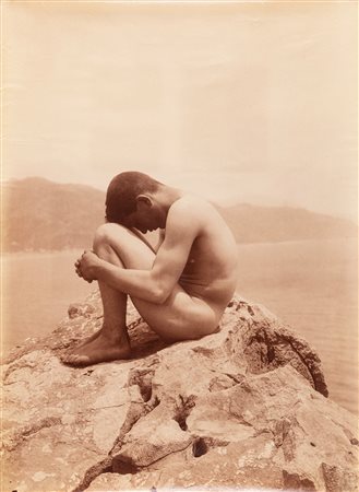 Baron Wilhelm von Gloeden (1856-1931)  - Caino, 1900s