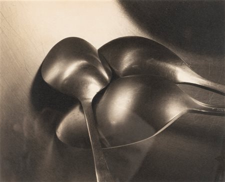 Jan Groover (1943-2012)  - Still life with spoons #482, 1981