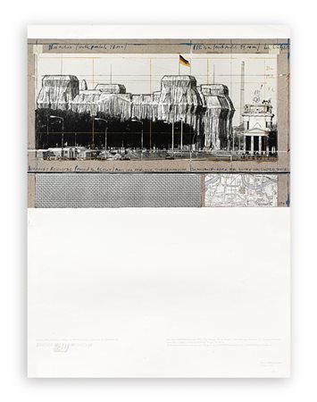 CHRISTO (1935-2020) - Wrapped Reichstag, 1995
