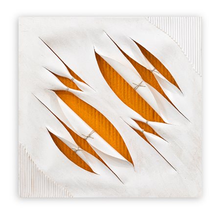 CALOGERO SALEMI (1966) - Squarci di arancio, 2022
