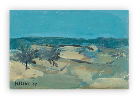 CARLO SACCARDI (1921-1997) - Senza Titolo, 1975
